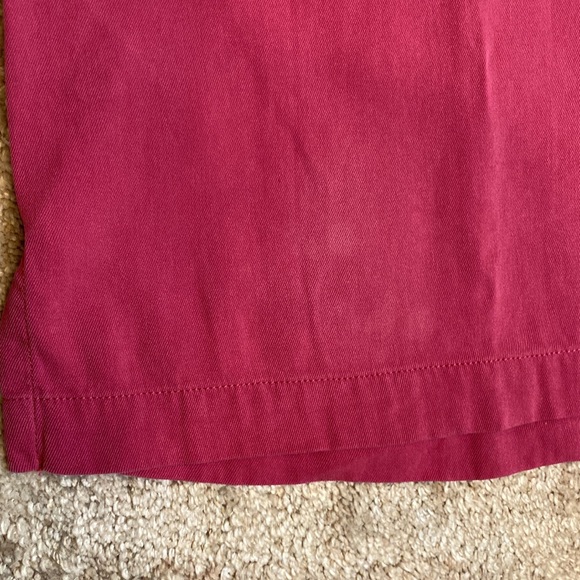 Tommy Bahama Dark Rose Button Down Silk Shirt Size Medium - Picture 8 of 14